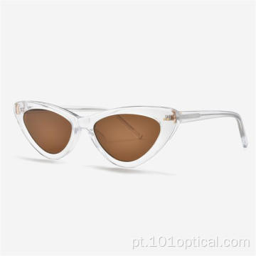 Óculos de sol feminino Cat Eye Acetate